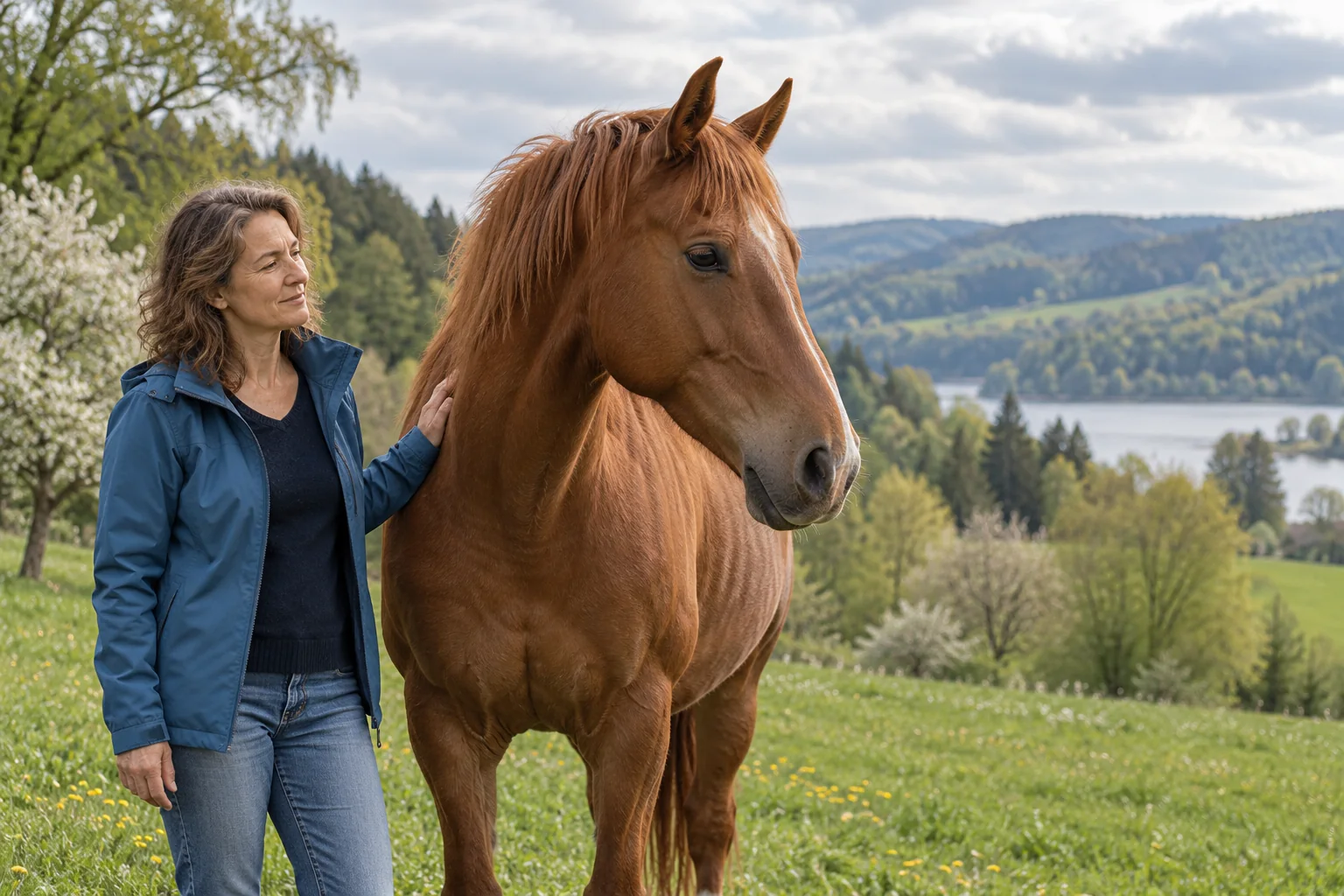 Wieder bei Dir – stimmungsvolles Retreat-Motiv